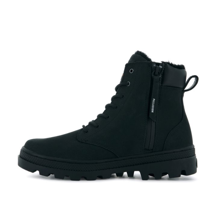 Bottes Palladium Pallabosse SC WP+ S Femme Noir | FR PIO293T